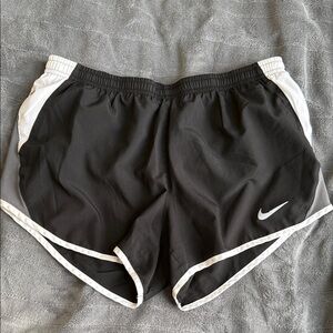 Nike Women's Athletic Shorts in Black and White